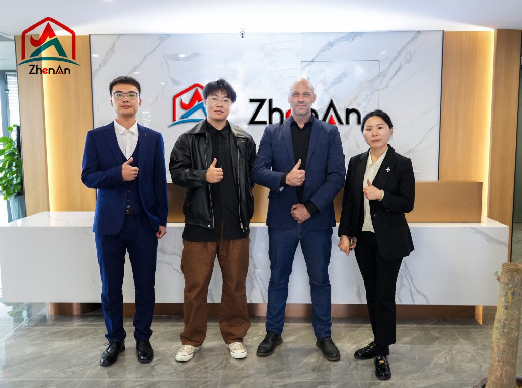 Customers from Zhenan Metallurgy visited us